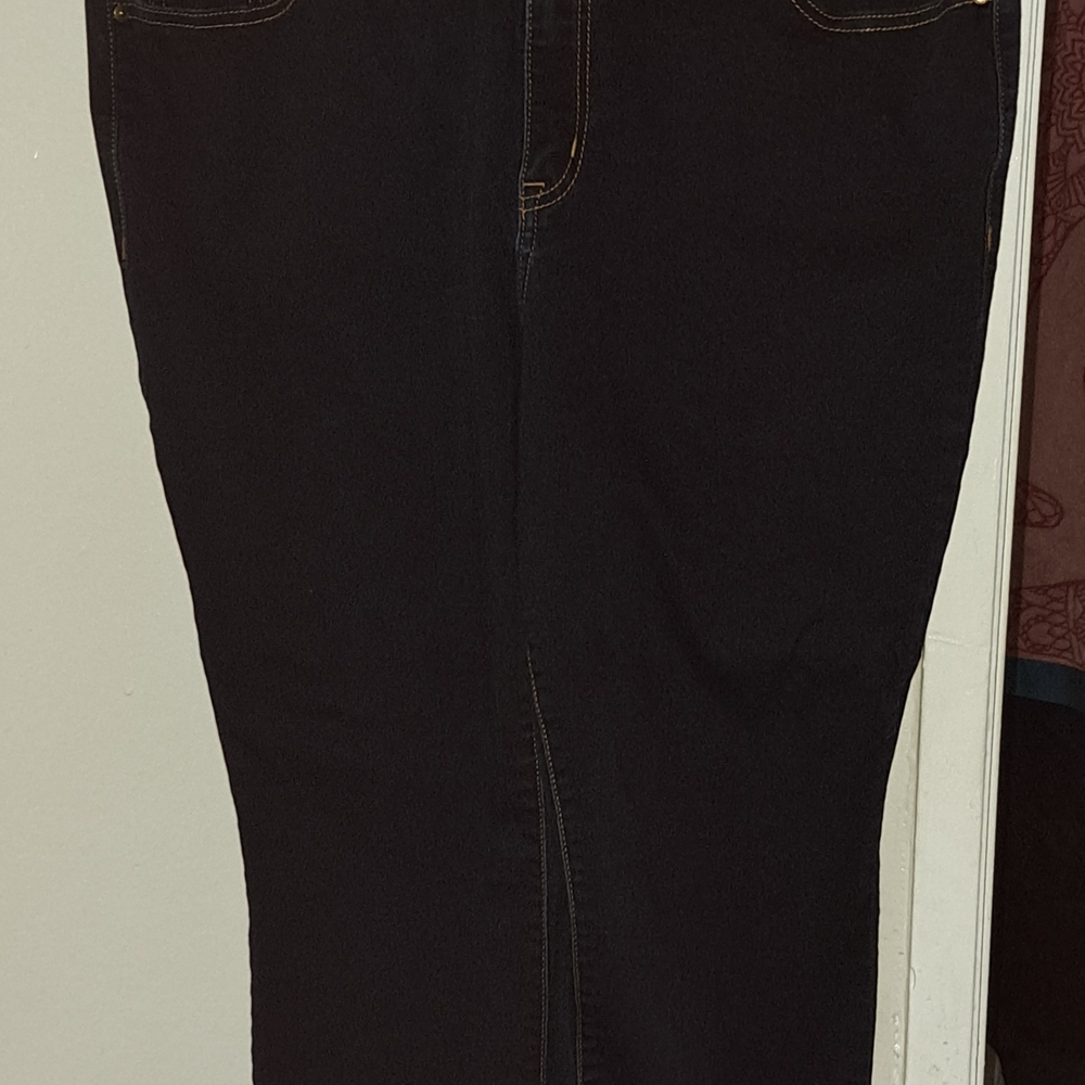 Lane Bryant Black Skinny Jeans